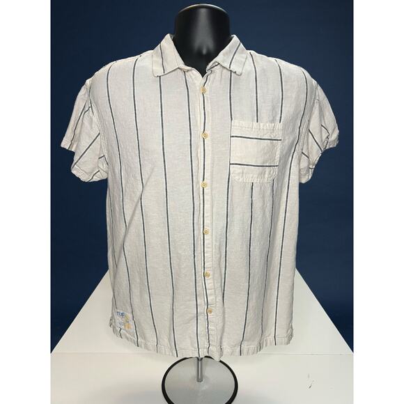Fun In The Sun - Boys Button-Up Striped Shirt 15/16 Years - By SNS Sahil N Sabil - Picture 1 of 16
